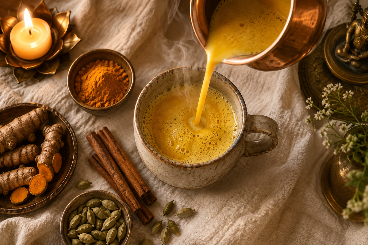 Golden Milk: A Recipe for Stillness