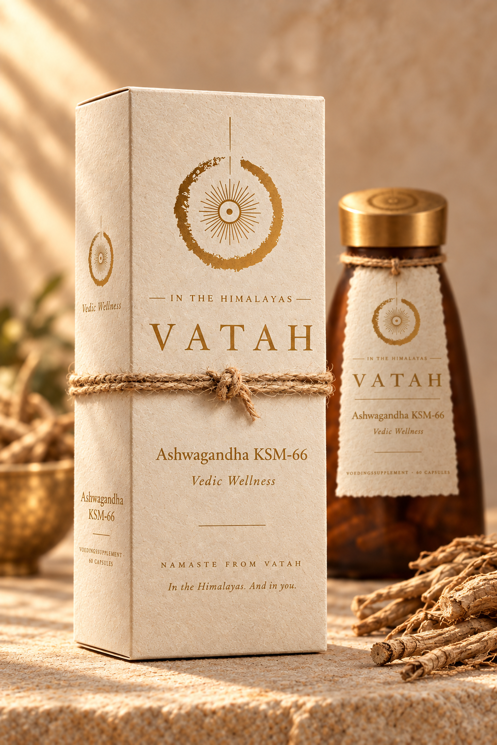 VATAH Ashwagandha KSM-66 — box front