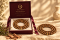 VATAH Grounding Mala — mala in gift box and draped