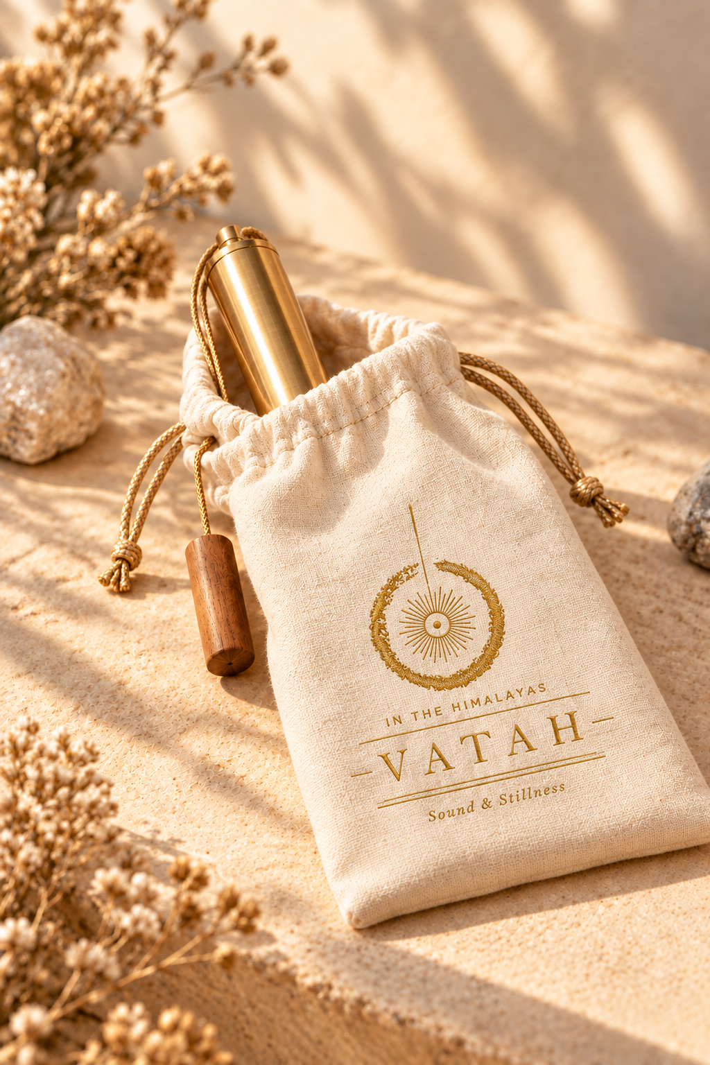 VATAH Hand Chime — chime in cotton pouch