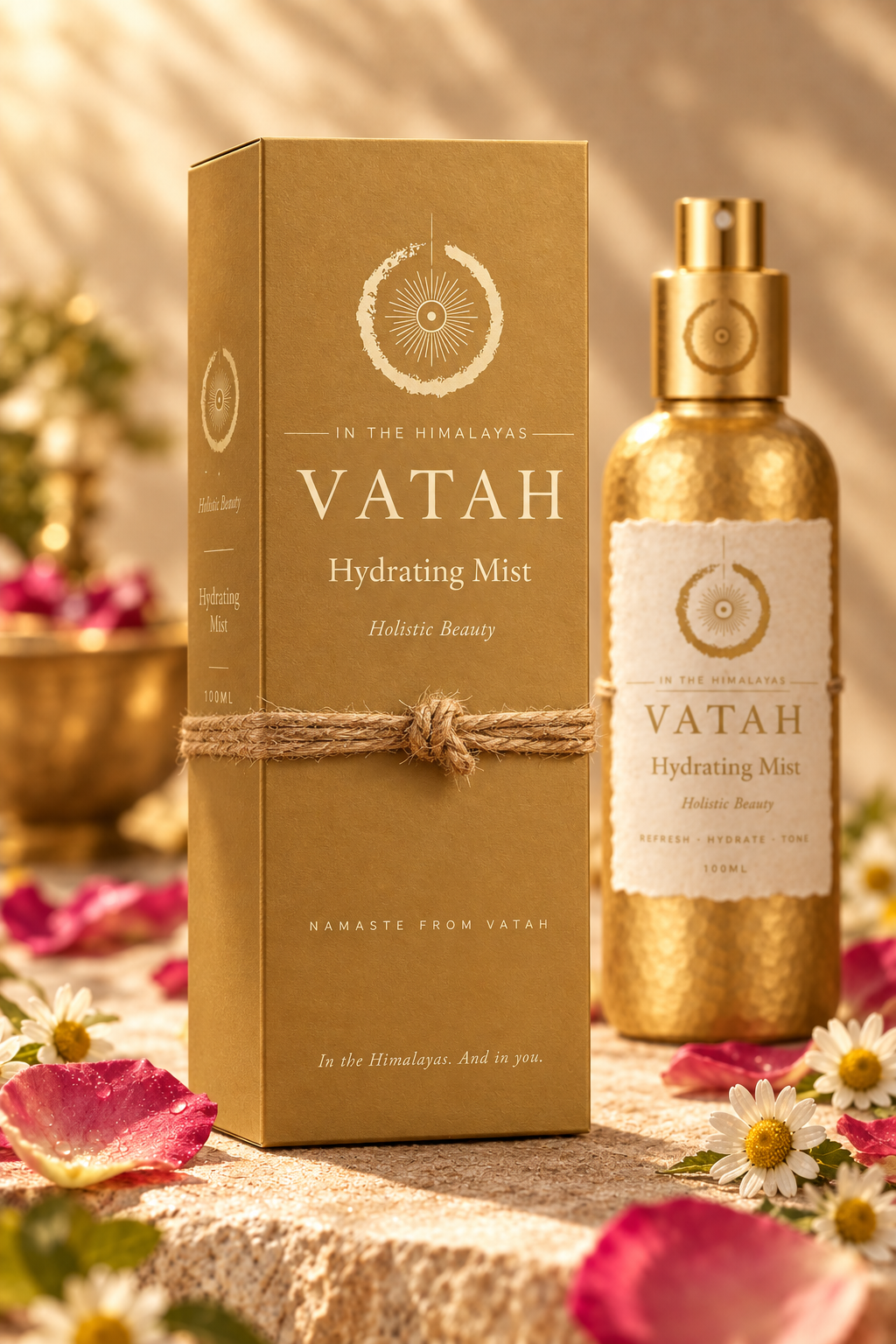 VATAH Hydrating Mist — box front