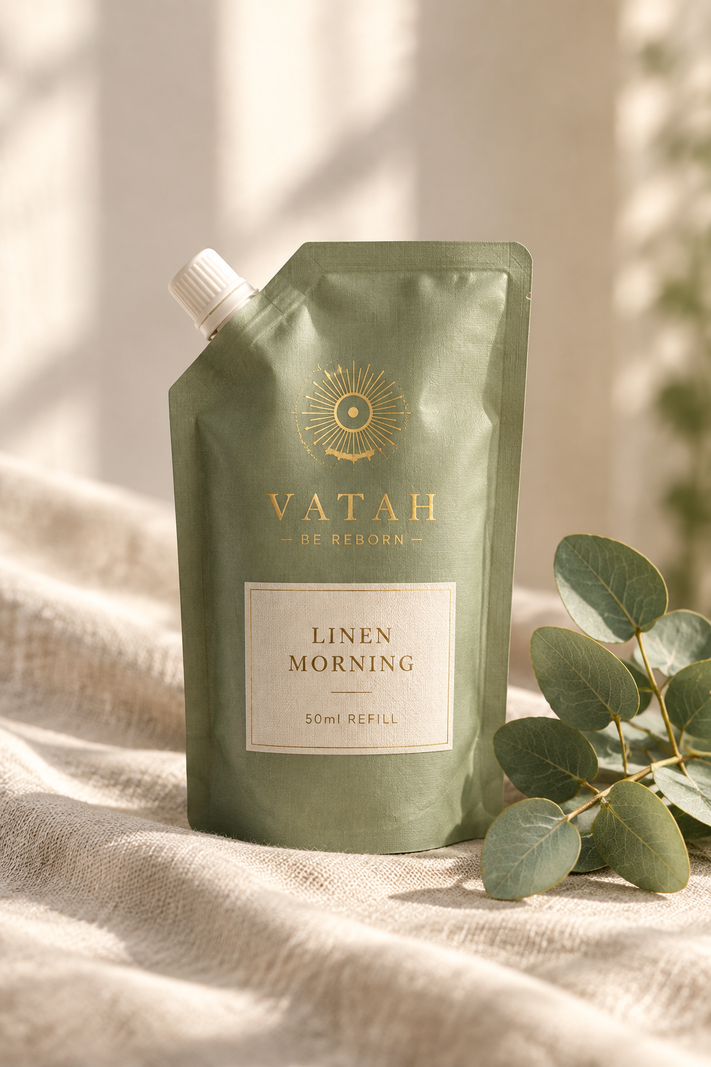 Linen Morning Pouch