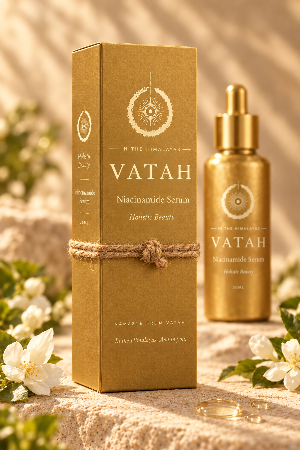 VATAH Niacinamide Serum — box front