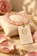 VATAH Rose Quartz Bracelet — product on cushion