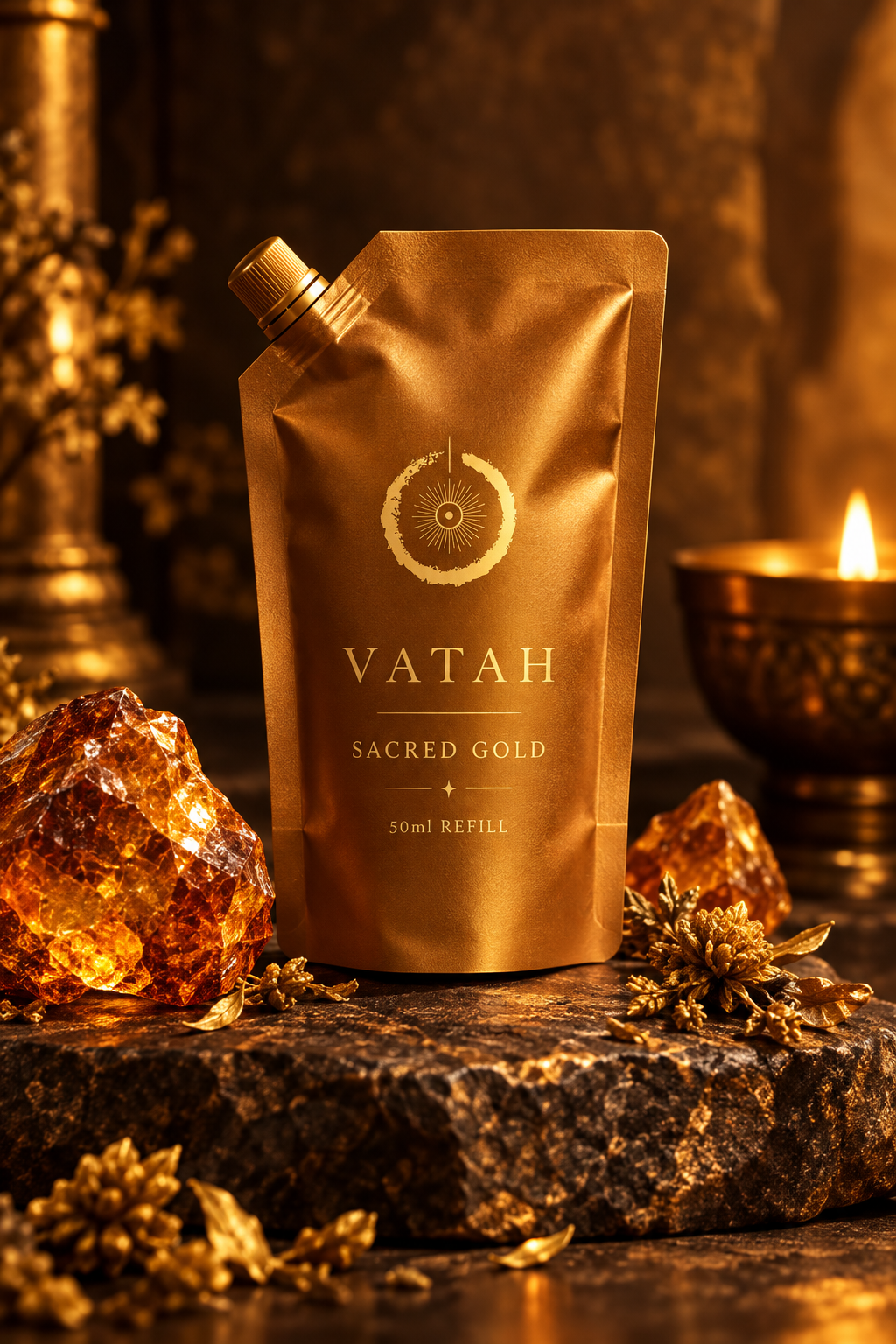 Sacred Gold Pouch