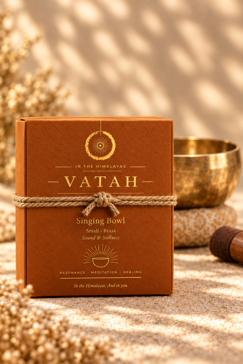 VATAH Singing Bowl — box front