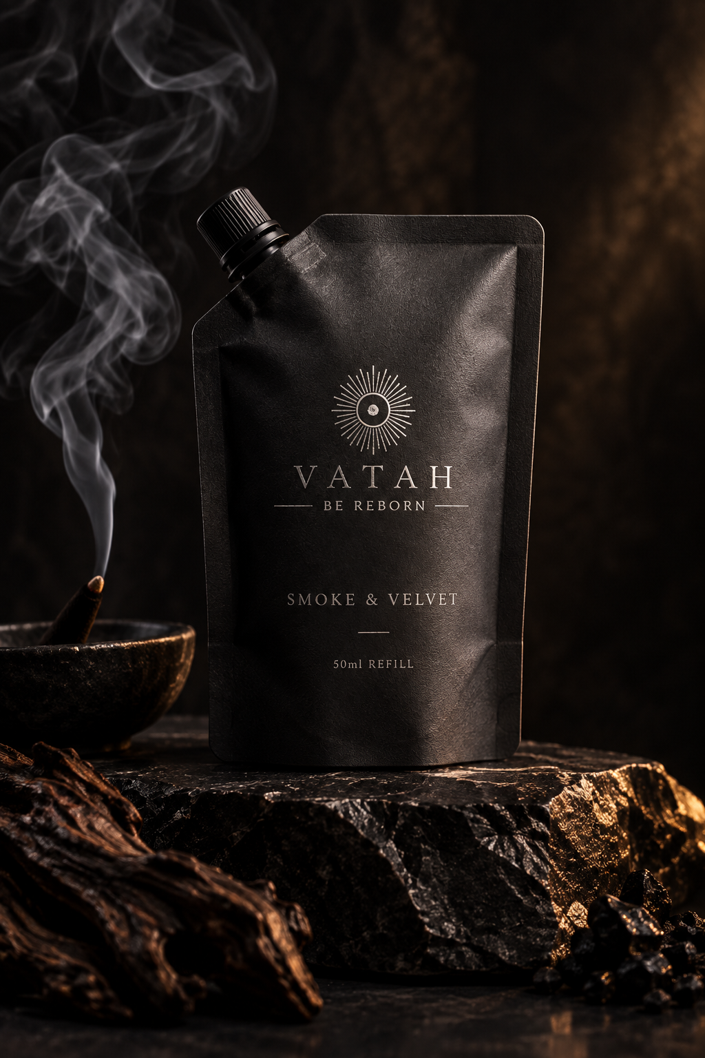 Smoke & Velvet Pouch