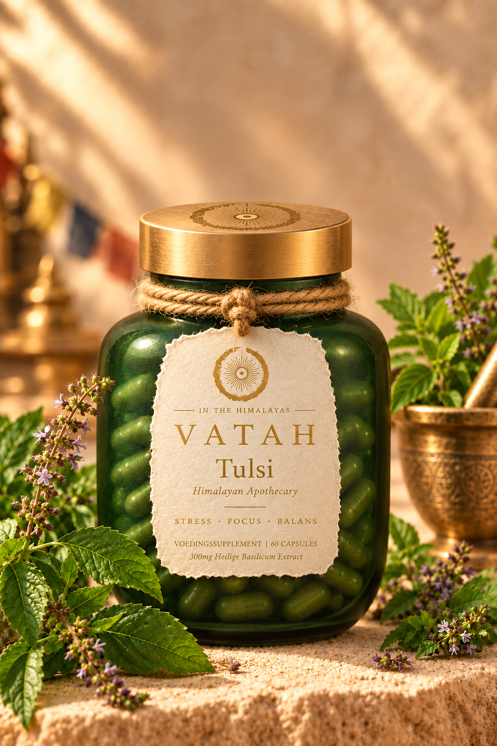 VATAH Tulsi — bottle front