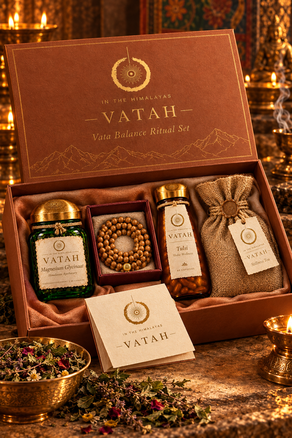 Vata Balance Ritual Set luxury box