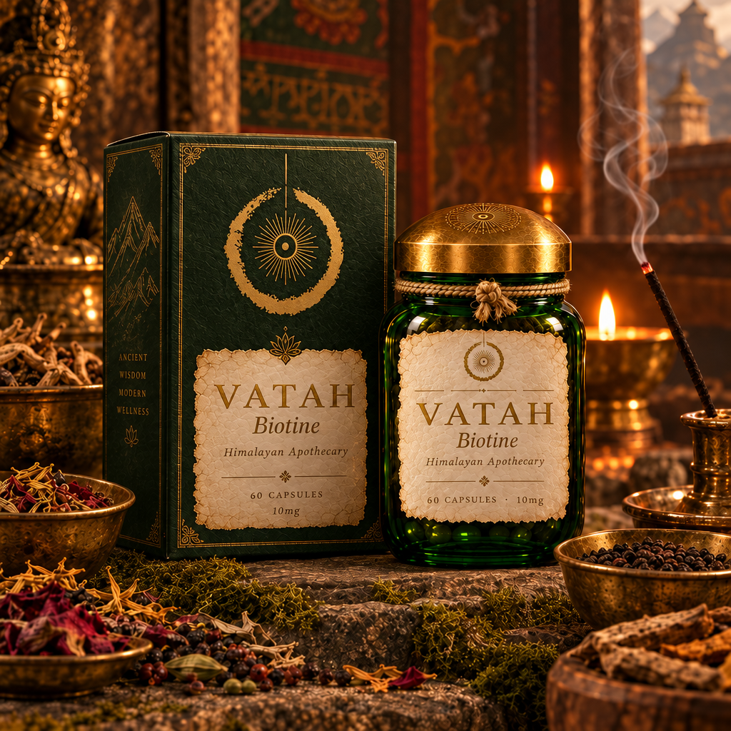 VATAH Biotine Packaging - Logo Circle