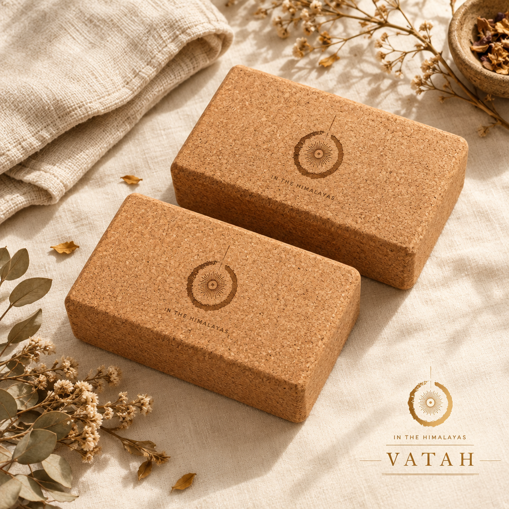 VATAH Cork Yoga Block