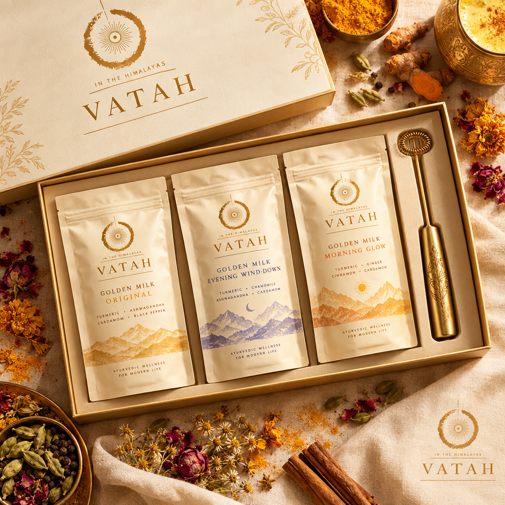 VATAH Golden Milk Ritual Set